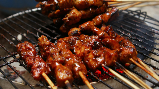 Homemade Delights: Grilled Chicken Thigh Skewers