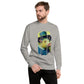 Men Organic Cotton Sweatshirt // Van Pork