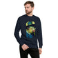 Men Organic Cotton Sweatshirt // Van Pork