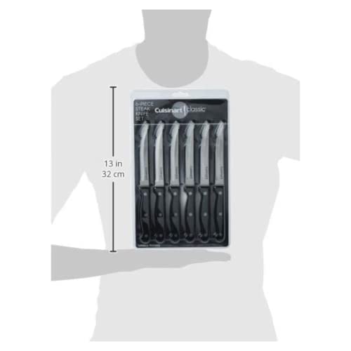 Cuisinart C77TR-6PSK Triple Rivet Collection 6-Piece Steak Knife Set