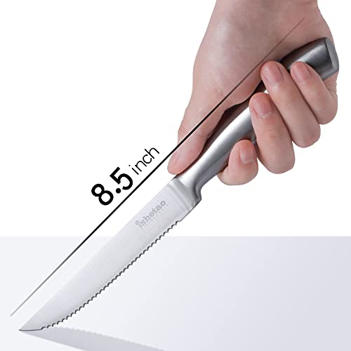 isheTao Steak Knife Set of 6