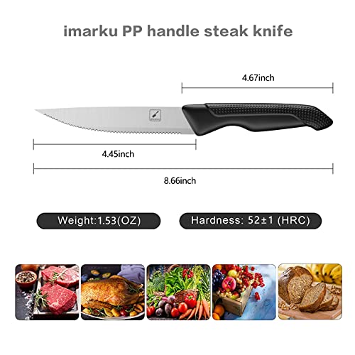 imarku Steak Knife Set of 6