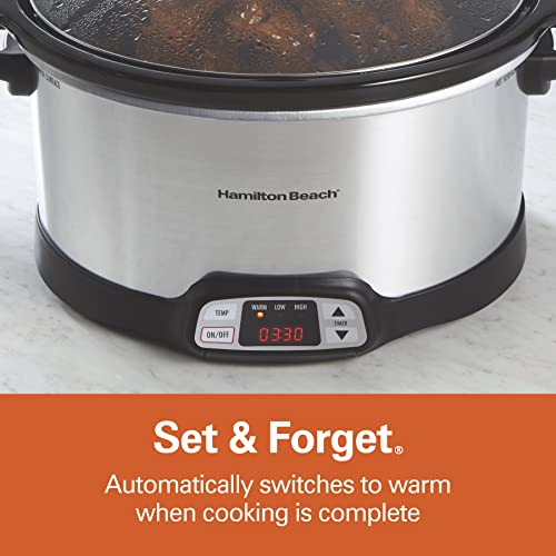 Hamilton Beach 8 Quart Programmable Slow Cooker