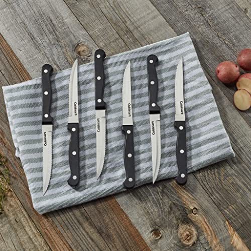 Cuisinart C77TR-6PSK Triple Rivet Collection 6-Piece Steak Knife Set