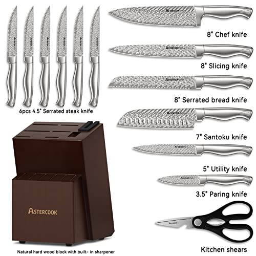 6pcs Set Stainless Serrated Steel Steak Knife Kitchen Accessories