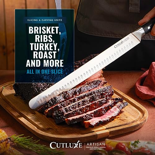 Cutluxe 12 Slicing Carving Knife – carnivoresclub