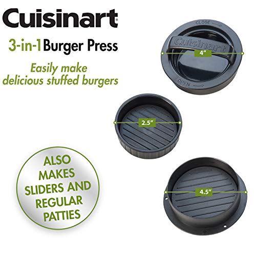 Cuisinart CSBP-100 3-in-1 Stuffed Burger Press