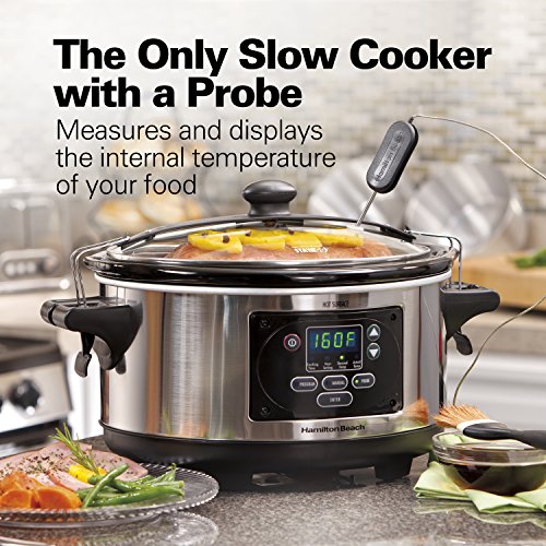 Hamilton Beach Portable 6 Quart Slow Cooker