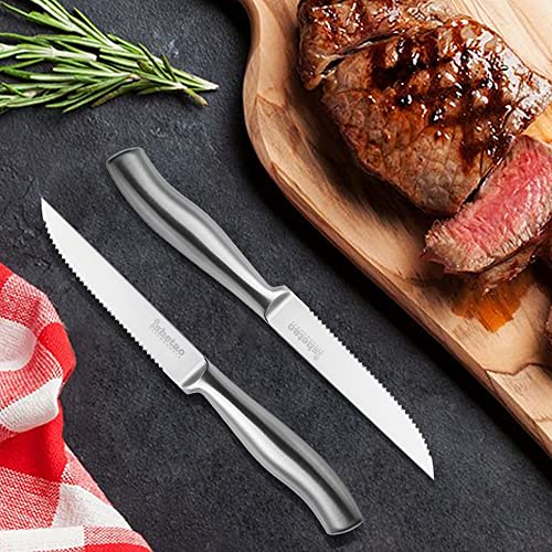 isheTao Steak Knife Set of 6