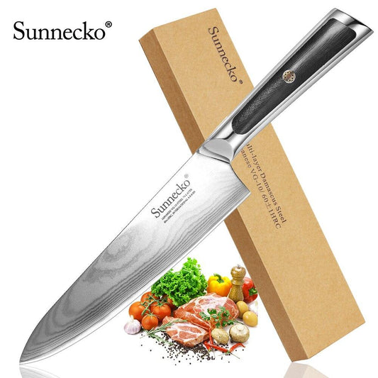 8-inch Sunnecko Chef Knife - carnivoresclub