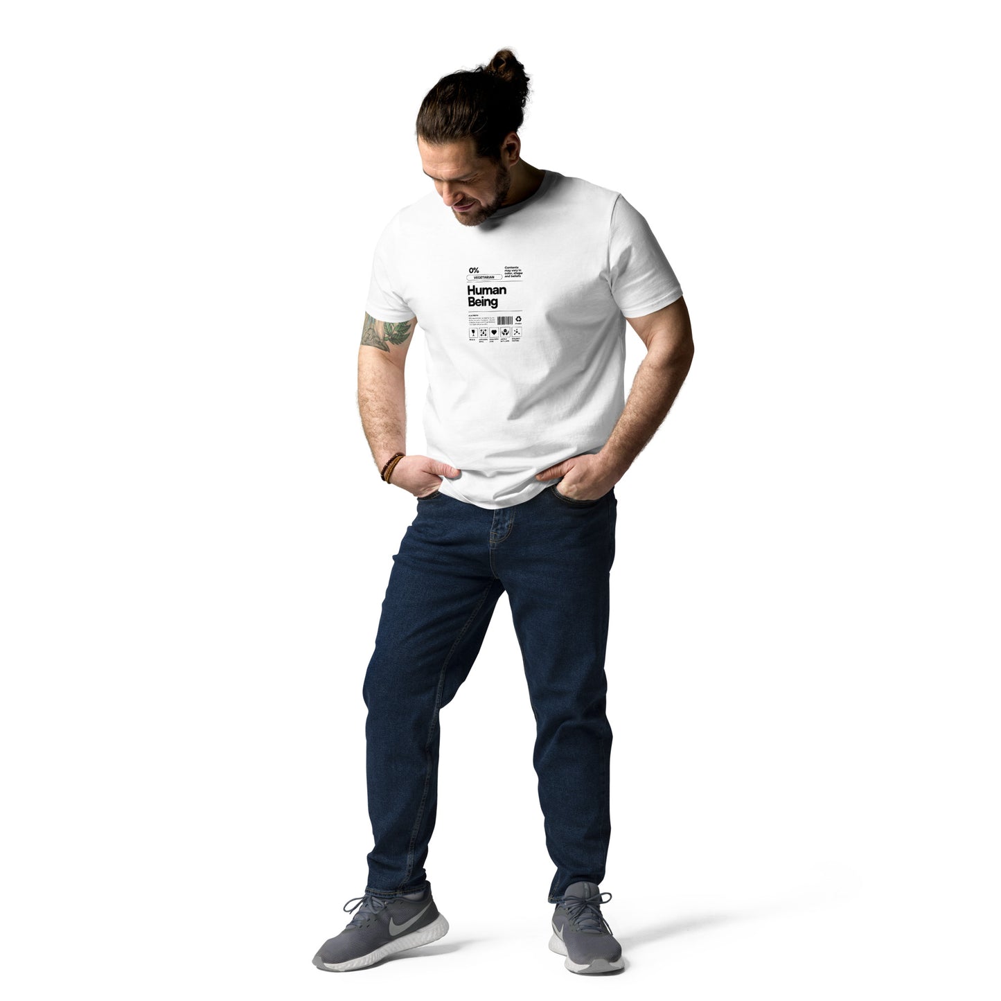 Unisex Organic Cotton T-shirt // Human Being