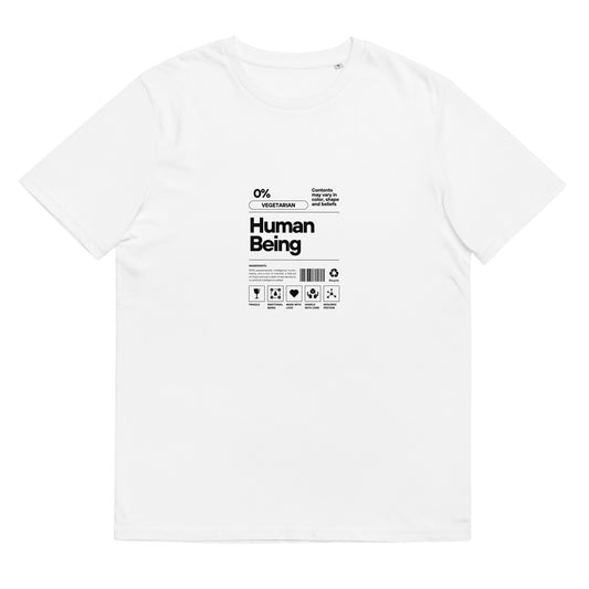 Unisex Organic Cotton T-shirt // Human Being